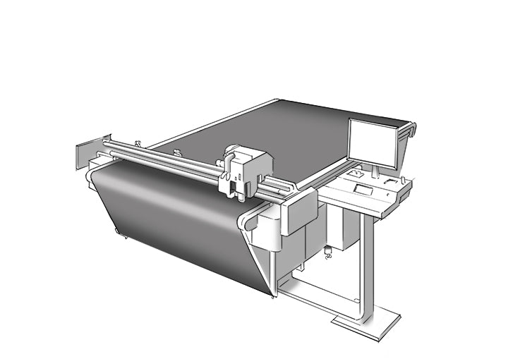 Kongsberg X 24 - Premium - Gray - Conveyor Belt - Without conveyor belt extension