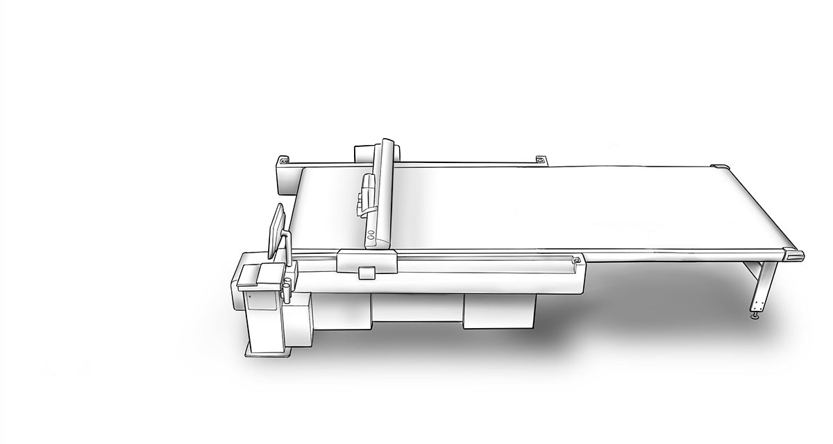 G3 L-3200 - Premium - Conveyor Belt - With full rear conveyor belt extension