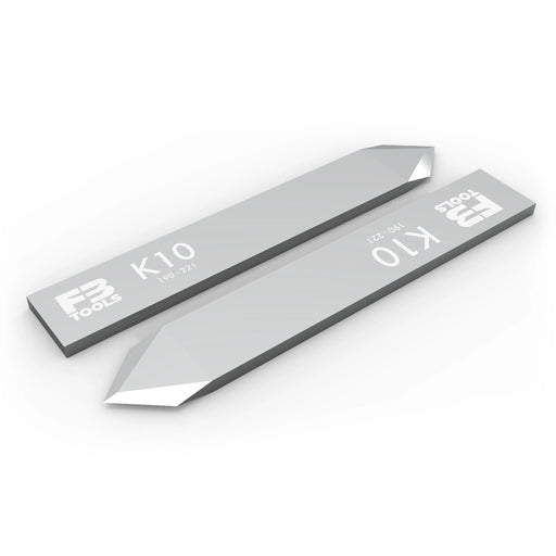 K10 double edge drag blade replaces Esko BLD-DF212 - iso view
