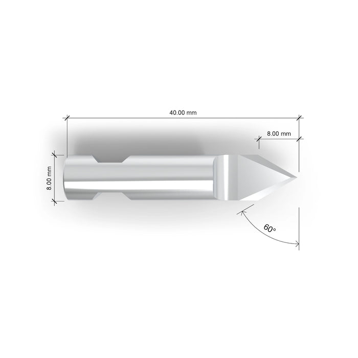 K11r drag blade replaces Esko BLD-DR8160 - top view