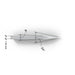 K11s double edge drag blade replaces Zund Z11 - side view