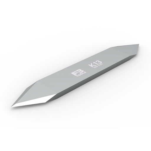 K13 double edge drag blade replaces Zund Z11 - iso view
