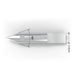 K1 drag blade replaces Zund Z1, Esko BLD-KC101, Gerber MCT KC1 - top view