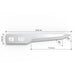 K21 oscillating blade replaces Zund Z21 - dimensions view