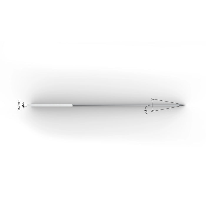 K29 oscillating flat stock blade replaces Zund Z29 - side view