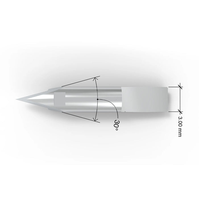 K2_blade_top_650002 → K2 kiss cut drag blade replaces Zund Z2 - top view