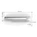 K3 kiss cut blade replaces Zund Z3 3910115 - dimensions detail