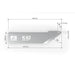 K42 flat stock blade replaces Zund Z42 - dimensions