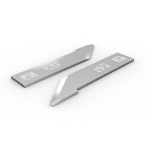 K42 flat stock blade replaces Zund Z42 - iso view