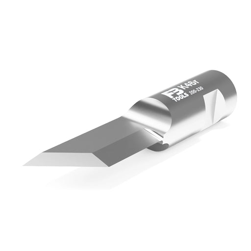 K46r thru-cut drag blade replaces Esko Kongsberg BLD-SR8146 - iso view