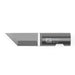 K46r thru-cut drag blade replaces Esko Kongsberg BLD-SR8146 - top view