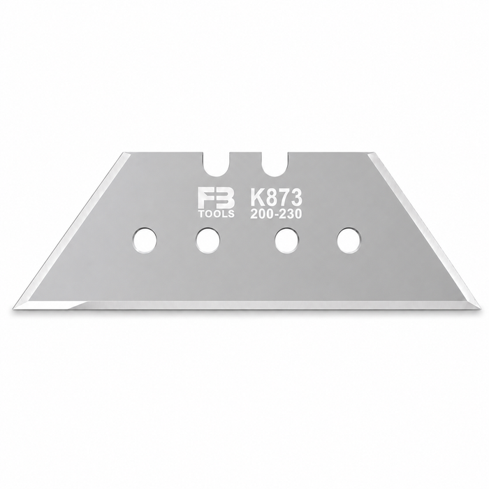 K873 tungsten carbide V-cut blade top view, replacement for Zünd Z73
