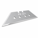 K873 tungsten carbide V-cut blade ISO view with reduced-force cutting edge