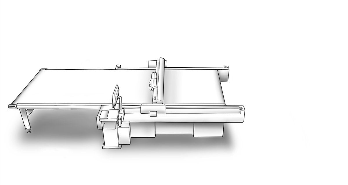 G3 XL-1600 - Standard - Conveyor Belt - With full front conveyor belt extension