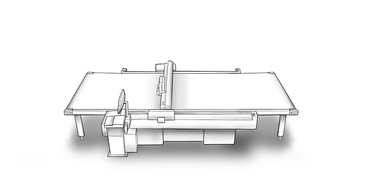 G3 M-1600 - Premium - Conveyor Belt - With half and half conveyor belt extension