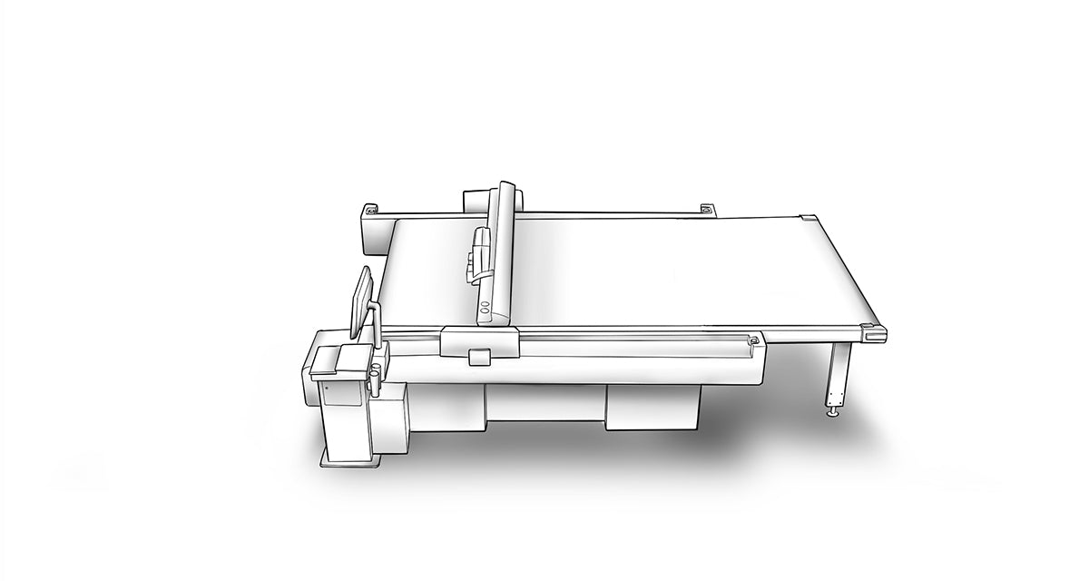 G3 XL-1600 - Standard - Conveyor Belt - With half rear conveyor belt extension
